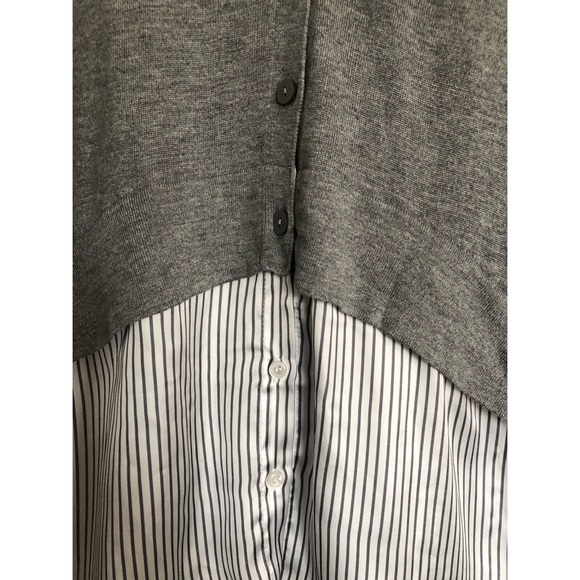 Zara Oversized Dress Shirt Cardigan - Picture 4 of 5